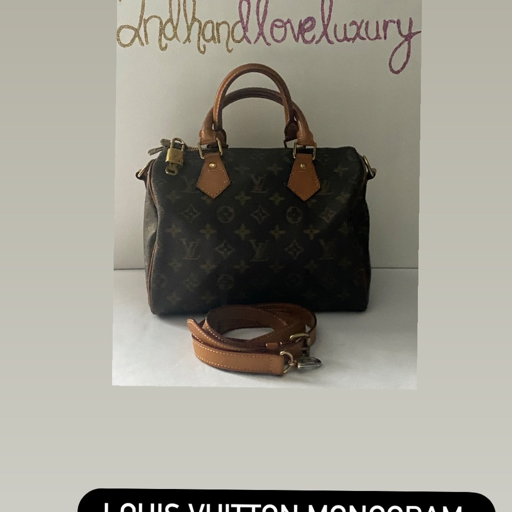 Louis Vuitton Brown Monogram Satchel